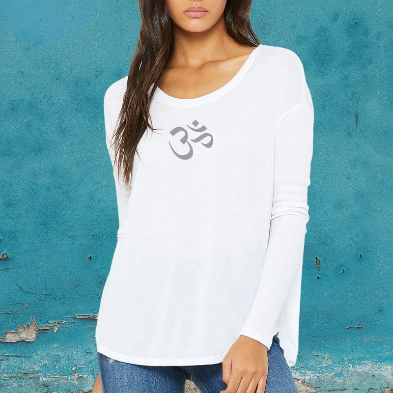 om symbol long sleeve t-shirt