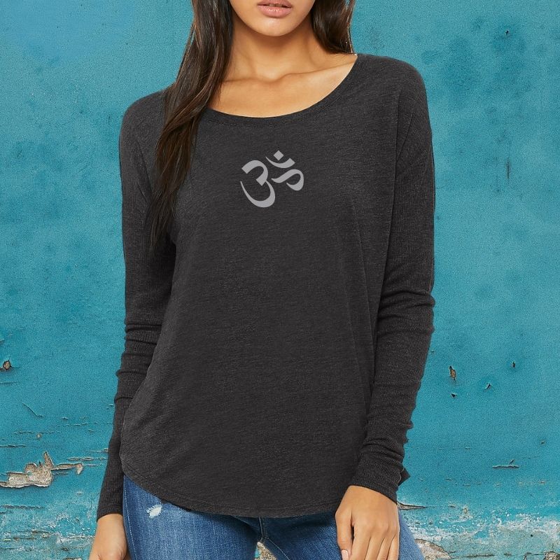 om symbol long sleeve t-shirt