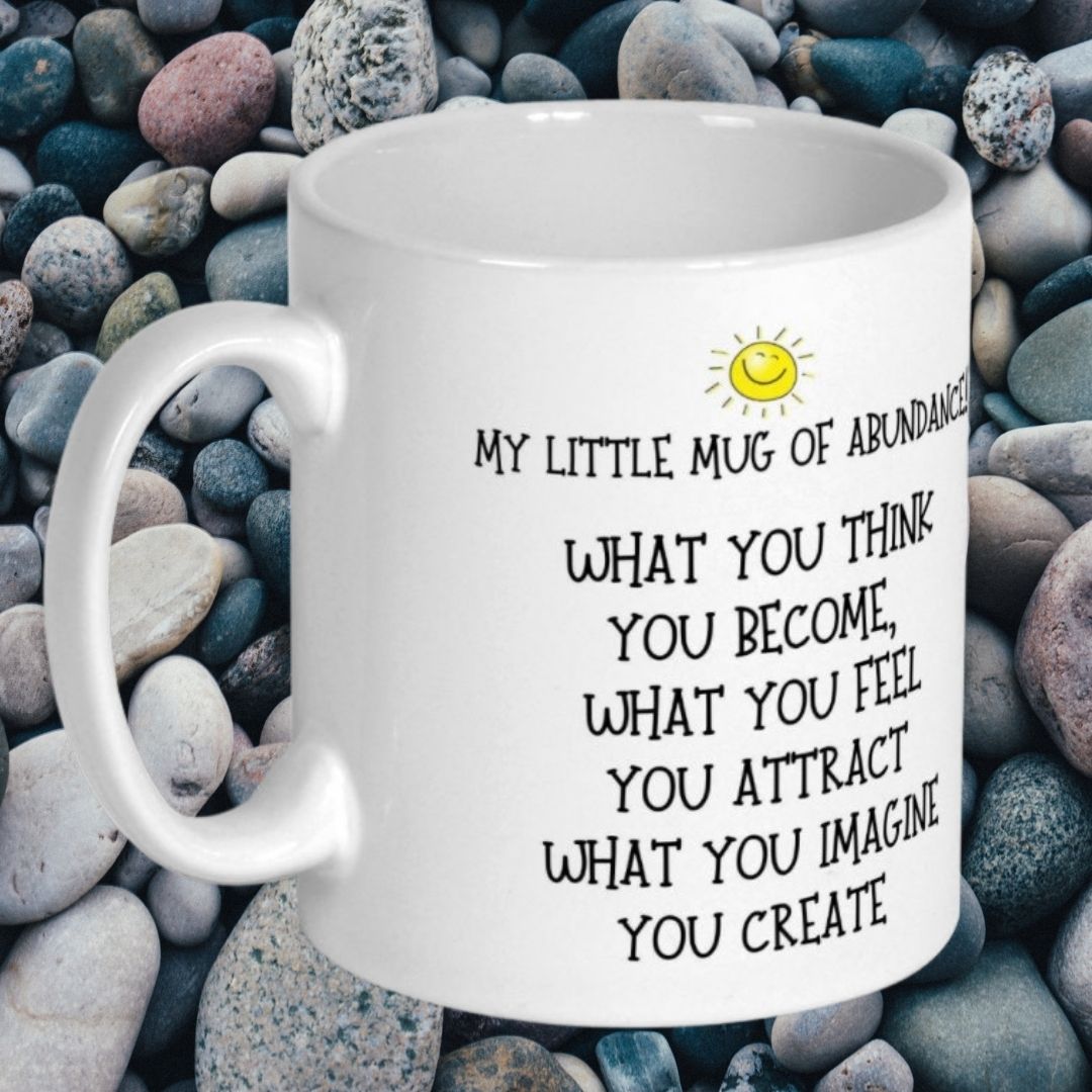 abundance mug my happy soul