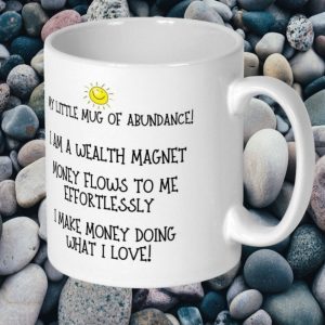 abundance mug my happy soul